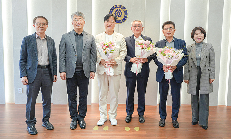 채교석·이규식·김동율 기부자의 기부금 전달식이 열렸다.